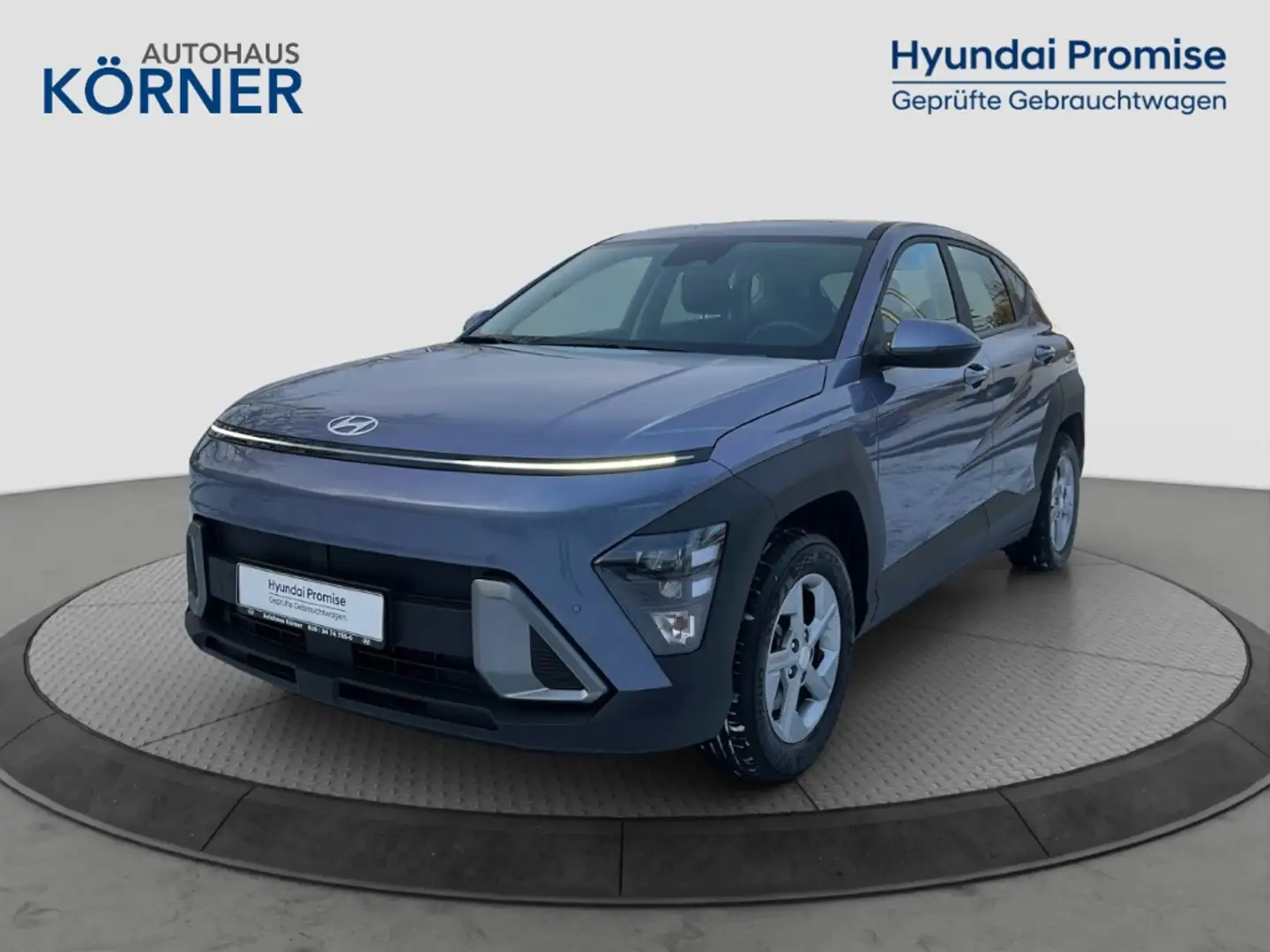 Hyundai KONA Hybrid SELECT 1.6 GDi *LED*SITZHZG*NAVI*CAM* Bleu - 2