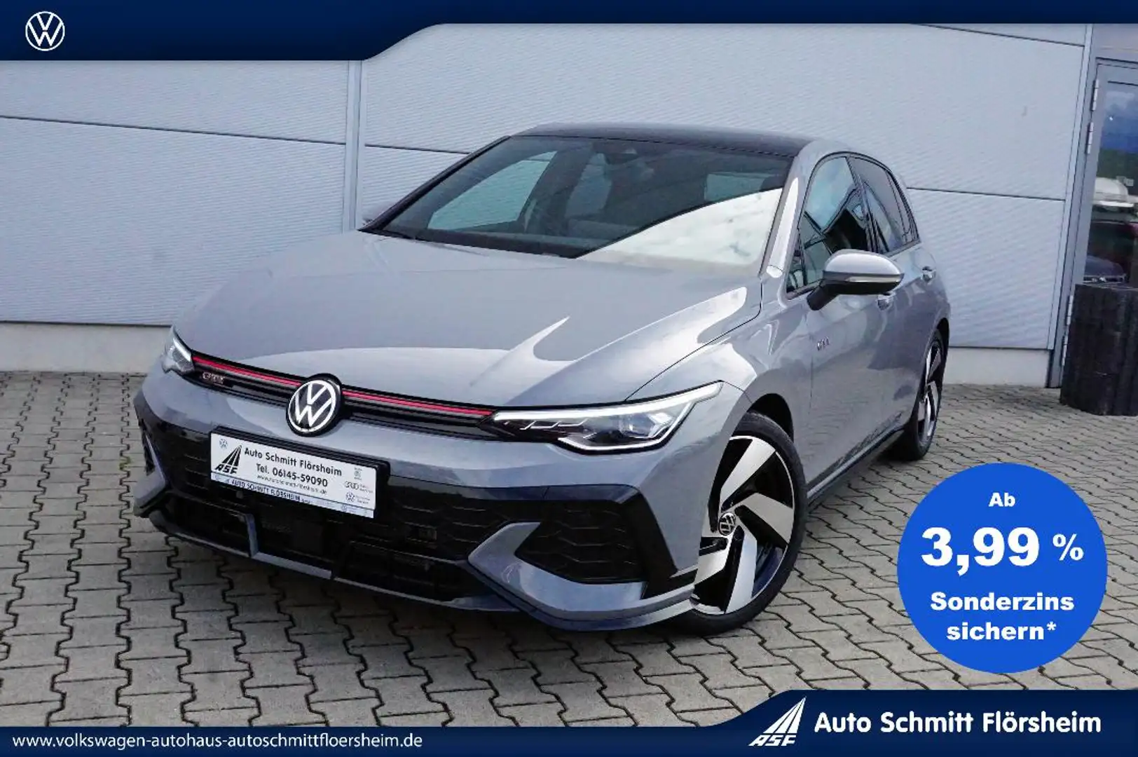 Volkswagen Golf GTI Clubsport 2.0 TSI 7-Gang-DSG Navi,LED,RFK,ACC Gris - 1