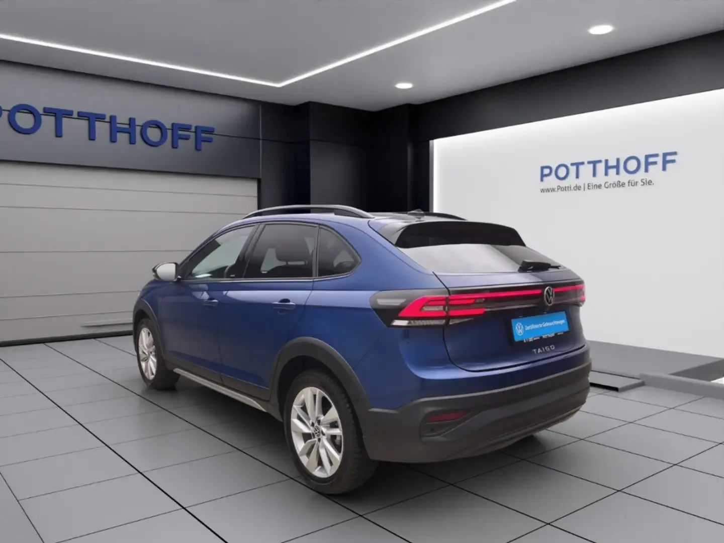 Volkswagen Taigo 1.0 TSI MOVE NAVI AHK KAMERA KLIMA Blau - 2