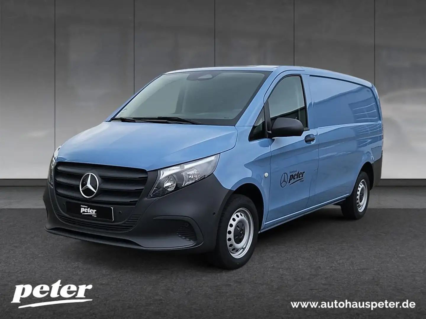 Mercedes-Benz Vito 110 CDI KA lang Neues Modell MBUX+AHK+KLIMA Blauw - 1
