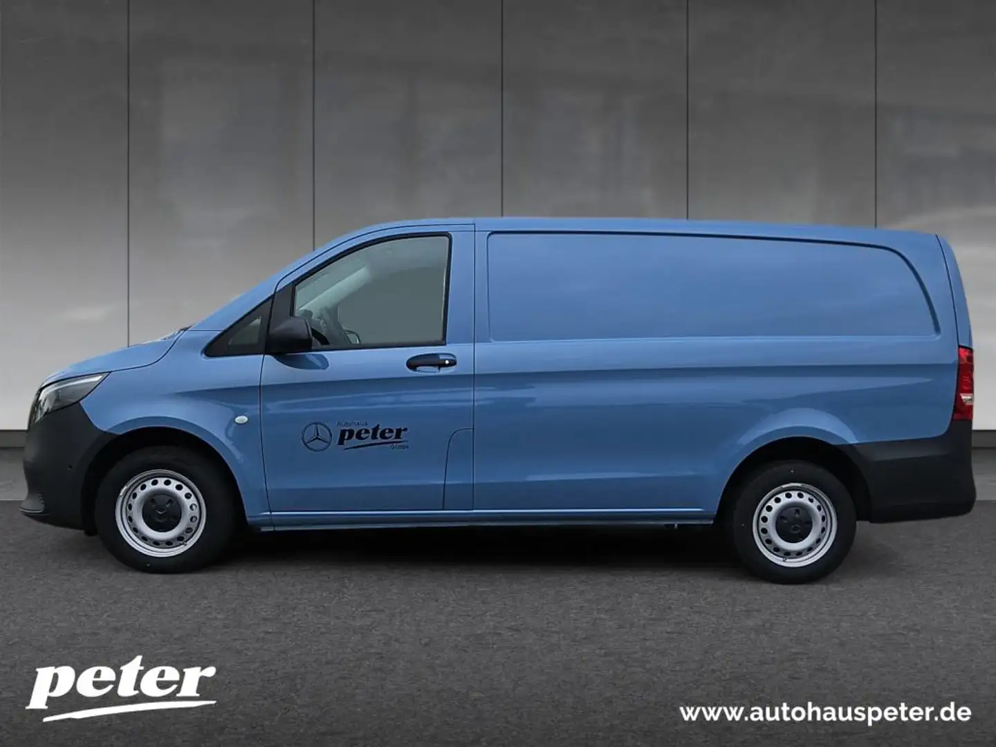 Mercedes-Benz Vito 110 CDI KA lang Neues Modell MBUX+AHK+KLIMA Blauw - 2