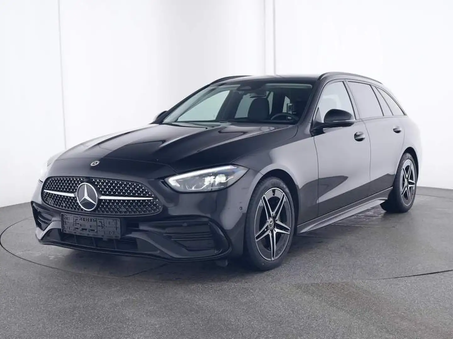 Mercedes-Benz C 220 sw 220 d mhev amg line advanced plus 200cv auto Nero - 1