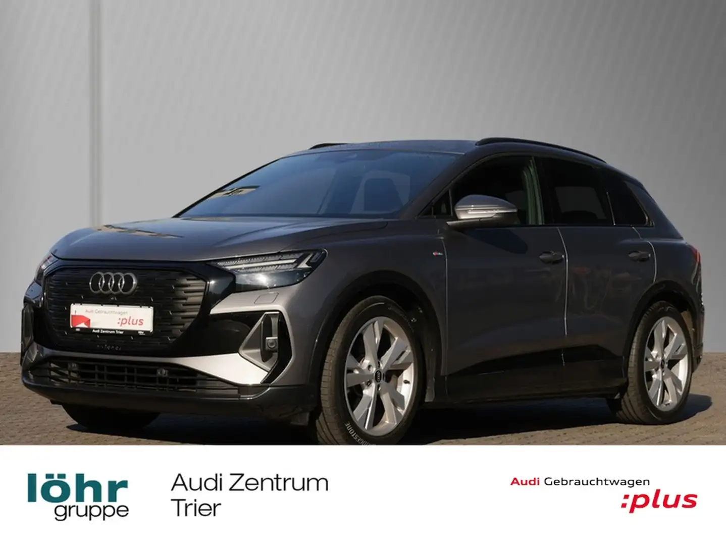 Audi Q4 e-tron Sportback 50 quattro S line Sportpaket Grau - 1
