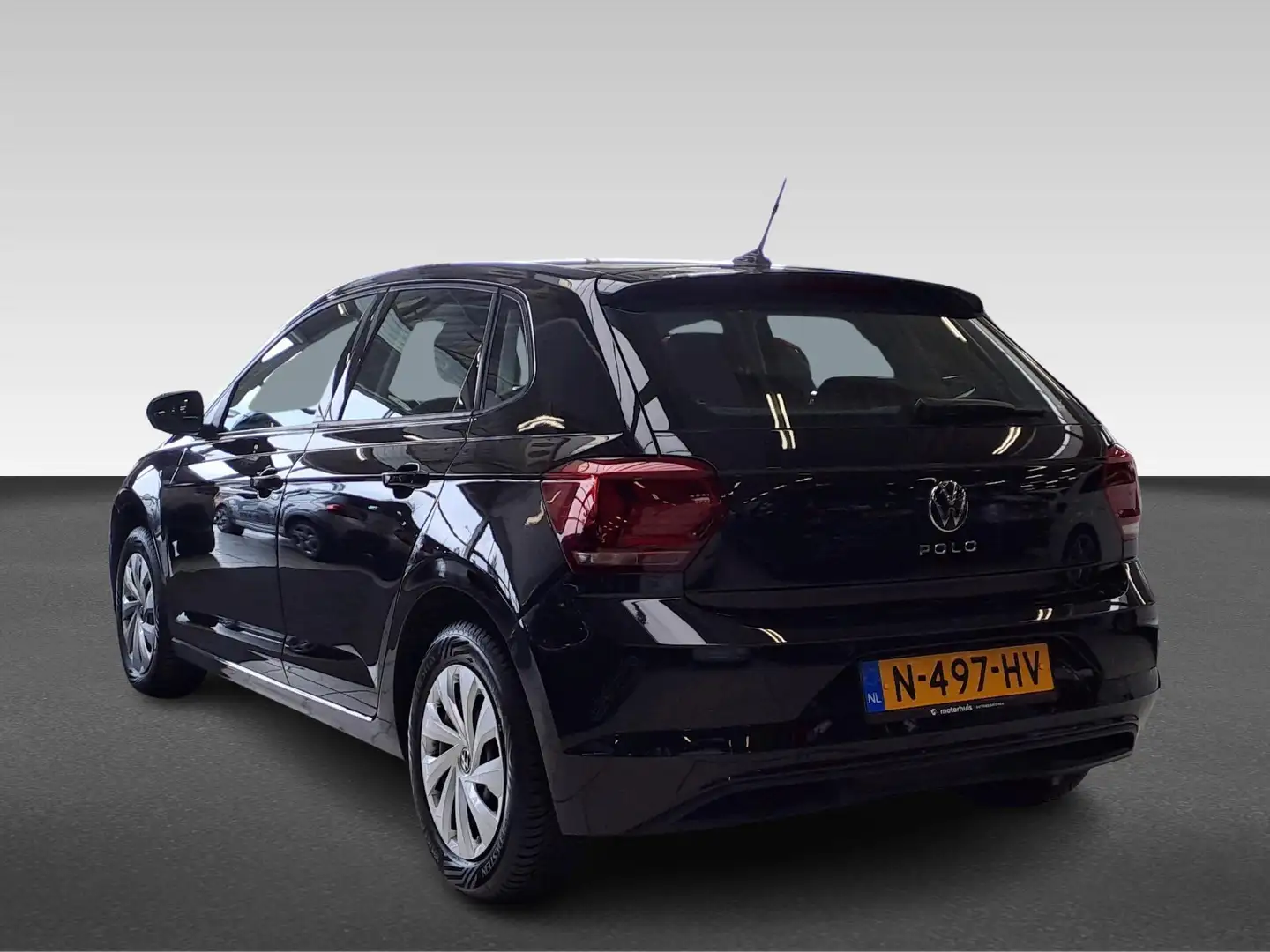 Volkswagen Polo 1.0 TSI 95PK COMFORTLINE BUSINESS NAVI PDC ECC TEL Zwart - 2