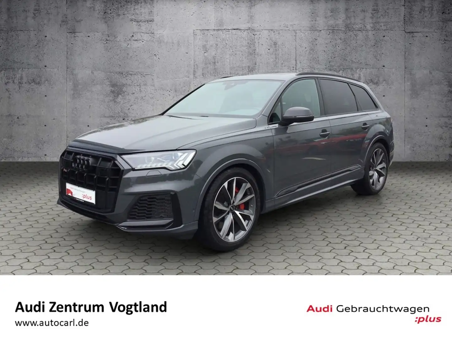 Audi SQ7 4.0TFSI quattro tiptronic/AHK/Nav/ACC/Pano/RFK/ K Gris - 1