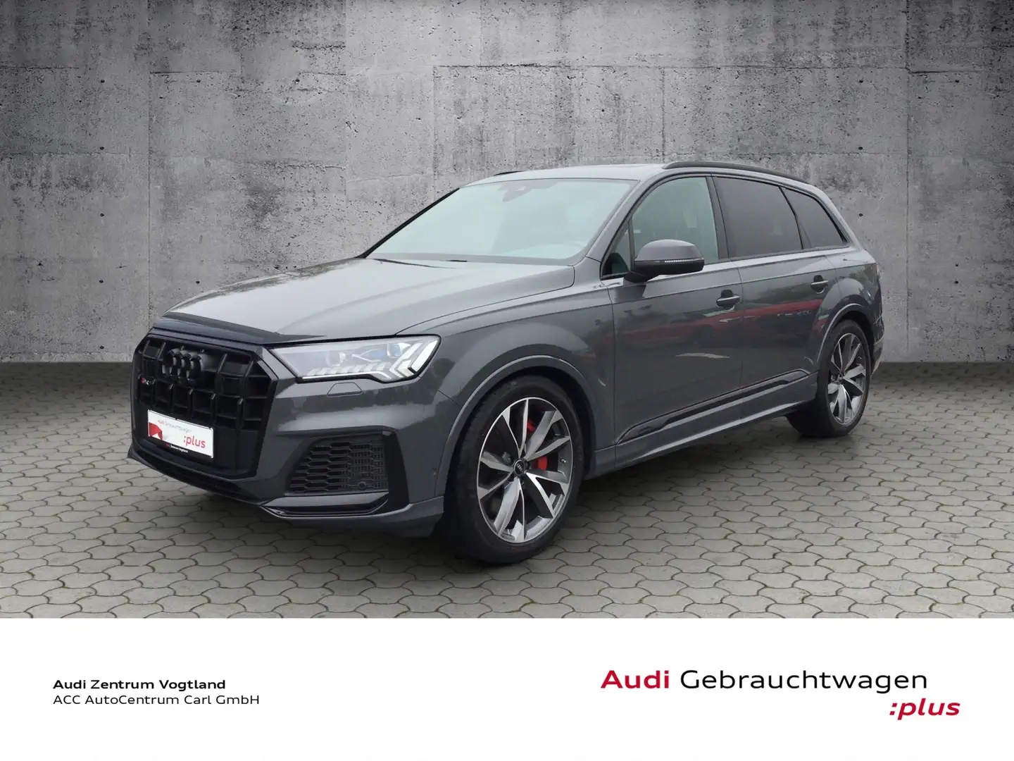 Audi SQ7 4.0TFSI quattro tiptronic/AHK/Nav/ACC/Pano/RFK/ K Gris - 1