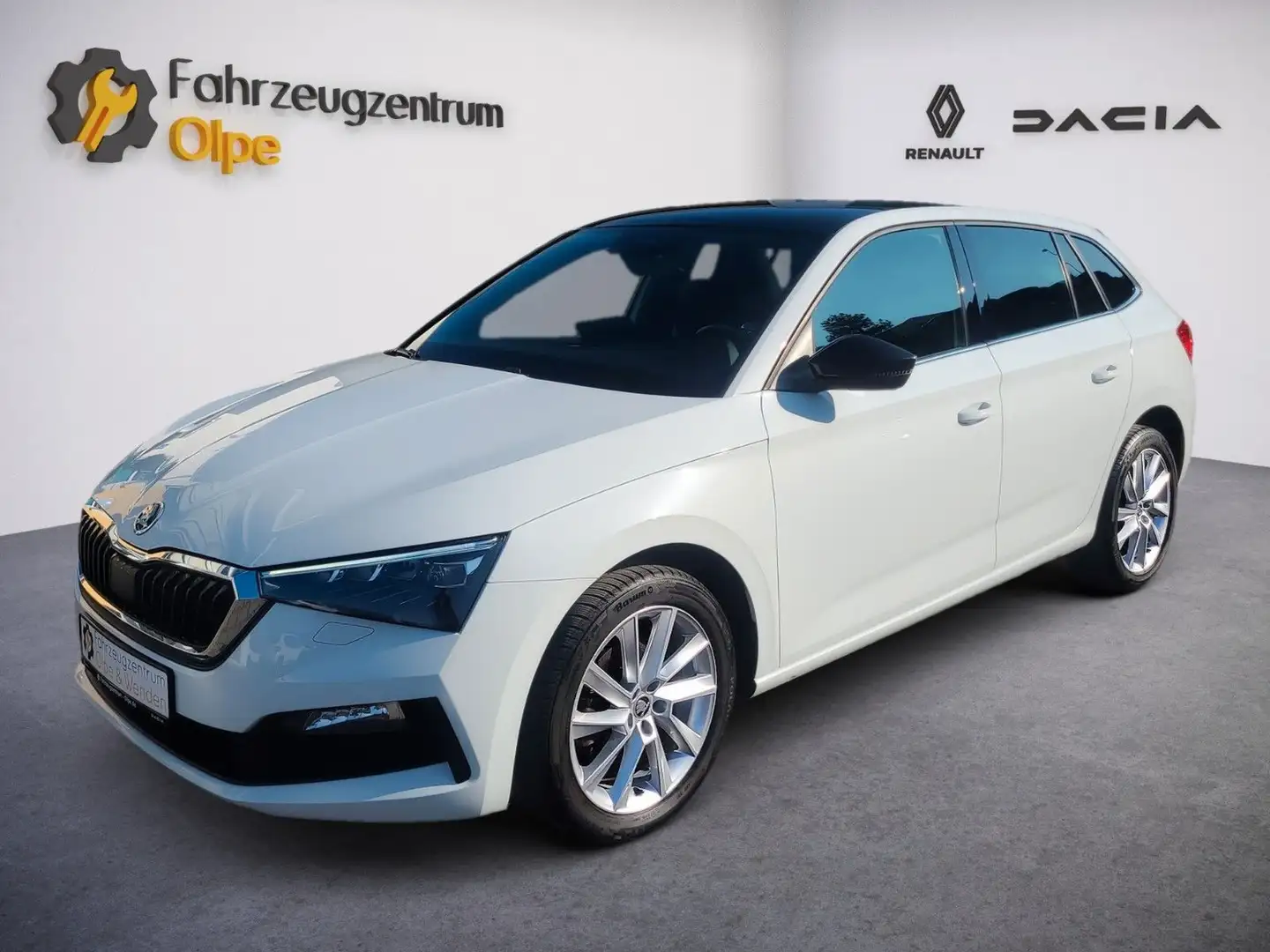 Skoda Scala 1.5 Style DSG, AHK, SHZ, Pano, Kamera Blanc - 1