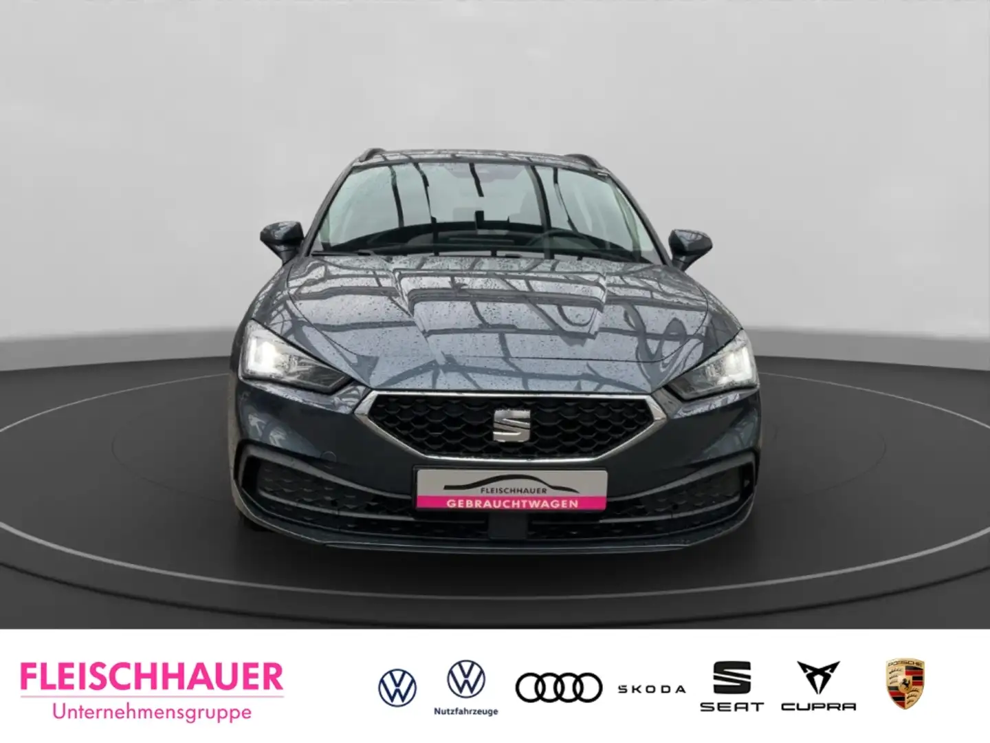 SEAT Leon Sportstourer 2.0 TDI Navi Digitales Cockpit LED Kl Grau - 2