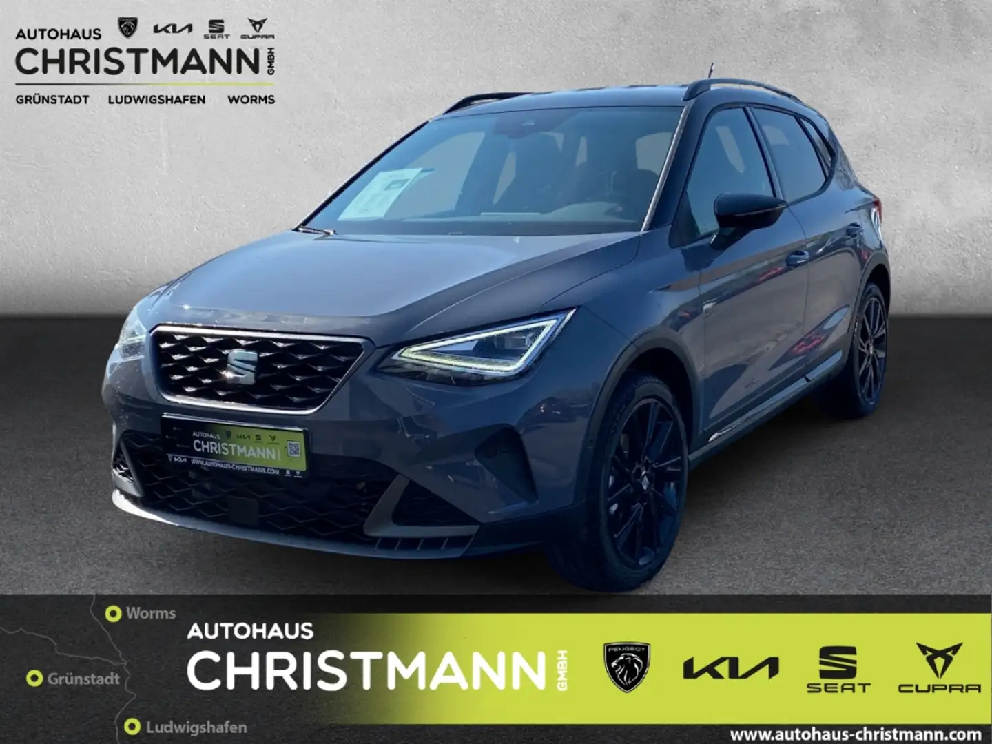 SEAT Arona FR 1.0 TSI*NAVI*Full-Link*SHZ*PDC*CAM*ACC* Grau - 1