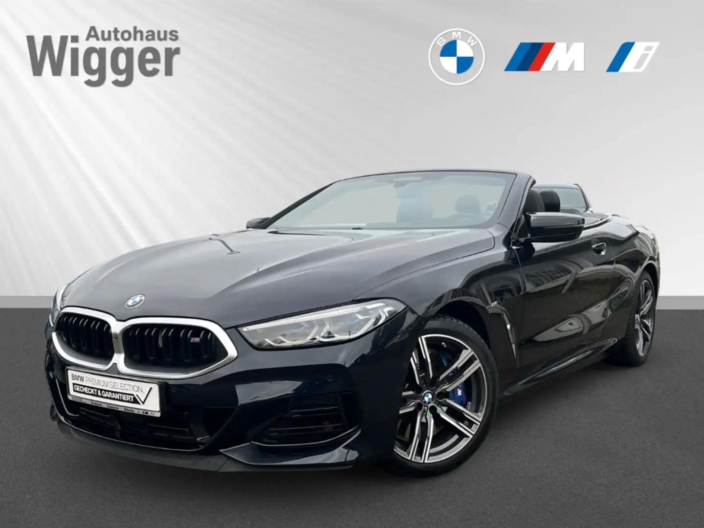 BMW M850 i xDrive Cabrio/HUD/Leder/HarmanKardon Schwarz - 1