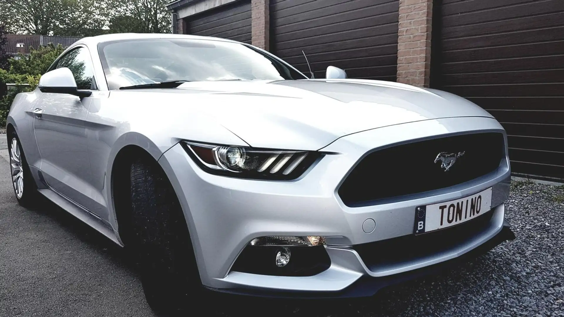 Ford Mustang 2.3 EcoBoost Ezüst - 1
