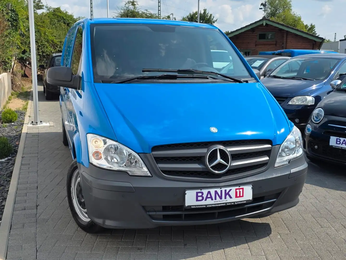 Mercedes-Benz Vito Kasten 113 CDI lang -Sortimo/PDC/AHK- Bleu - 2