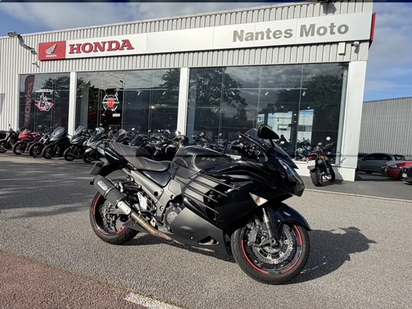 Kawasaki ZZR 1400 Azul - 1