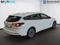 Ford Focus Turnier 1,5 EcoBlue Titanium Aut. Weiß - thumbnail 4
