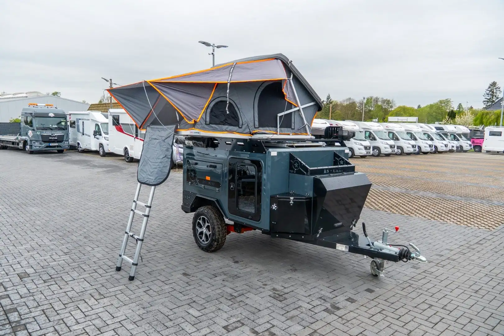 Sonstige Marken ES-2 DACHZELT+SOLAR+AHK+MARKISE+BREMSE Grau - 1