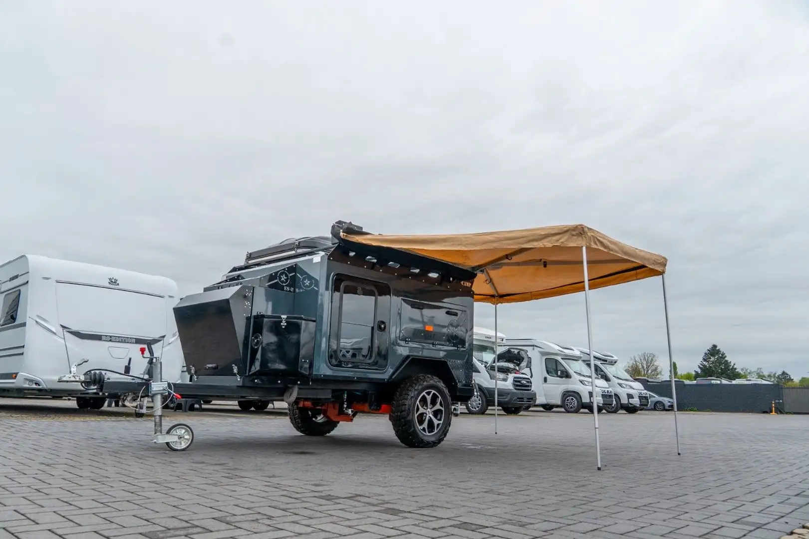Sonstige Marken ES-2 DACHZELT+SOLAR+AHK+MARKISE+BREMSE Grau - 2