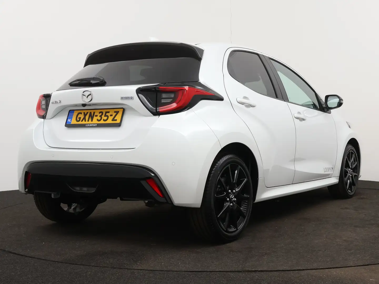Mazda 2 Hybrid 1.5 Homura | Half Leder | Dodehoekdetector Blanc - 2