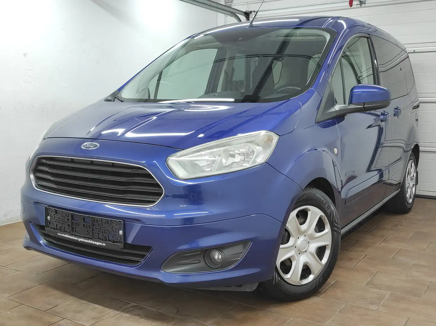 Ford Tourneo Courier 1.0 ECO-BOOST SHZ KLIMAA PDC EURO-6 USB AUX Trend Blau - 2