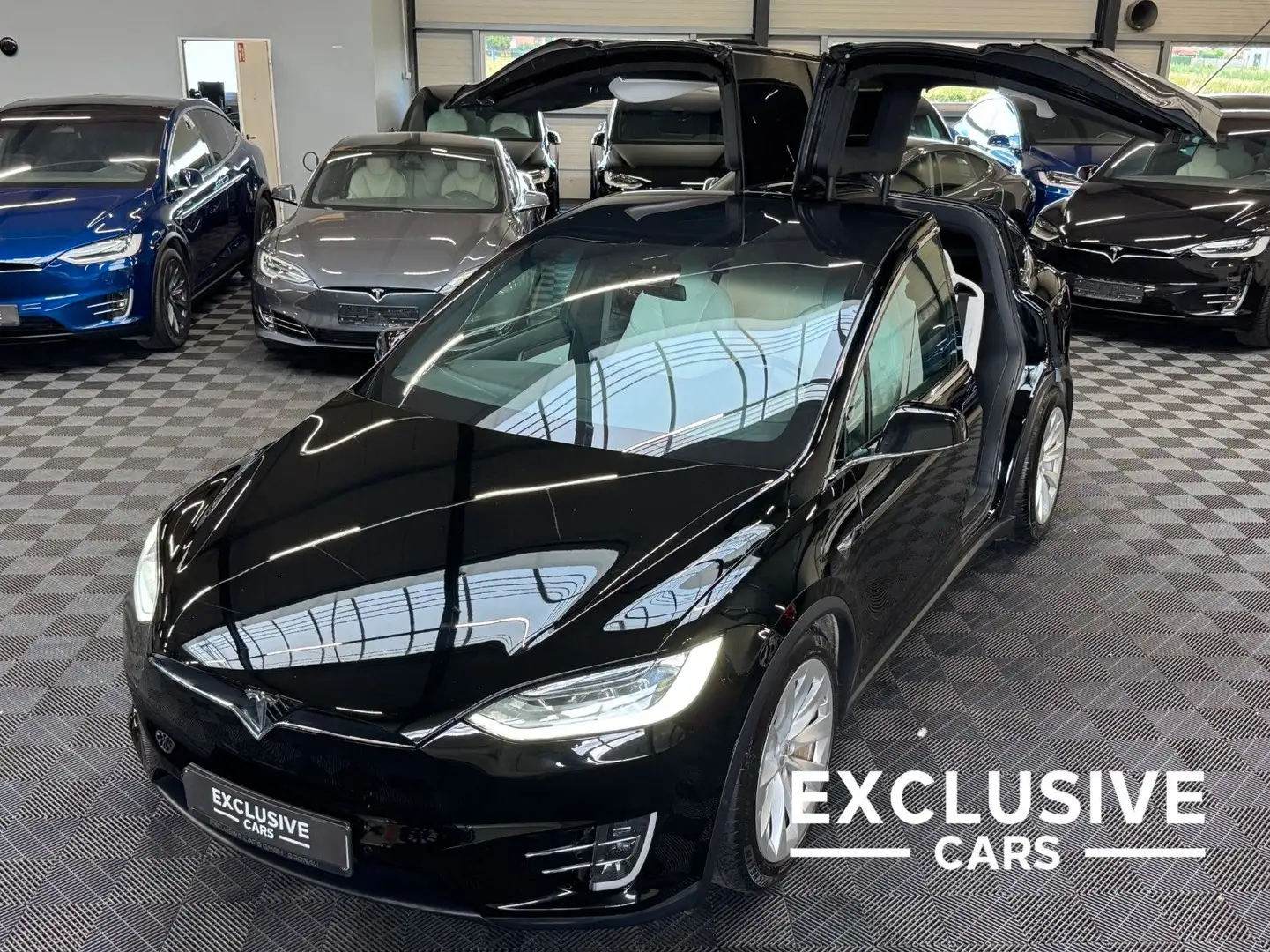 Tesla Model X MODEL X LONG RAVEN PLUS + | 103kWh | AP 3.0 | Schwarz - 1