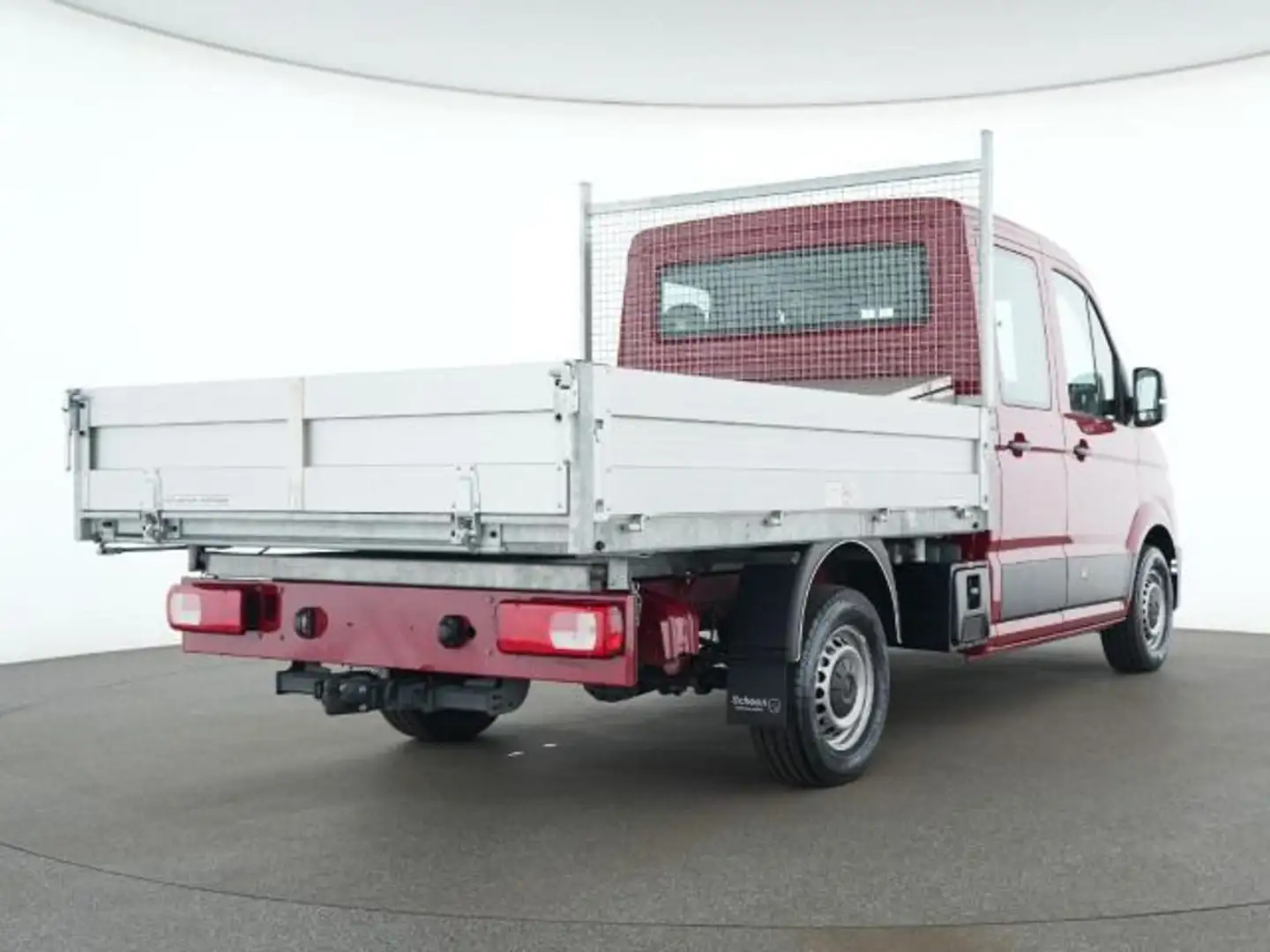 Volkswagen Crafter DOKA Kipper 4x4*DSG*Stand*6Sitze*AHK* Rot - 2