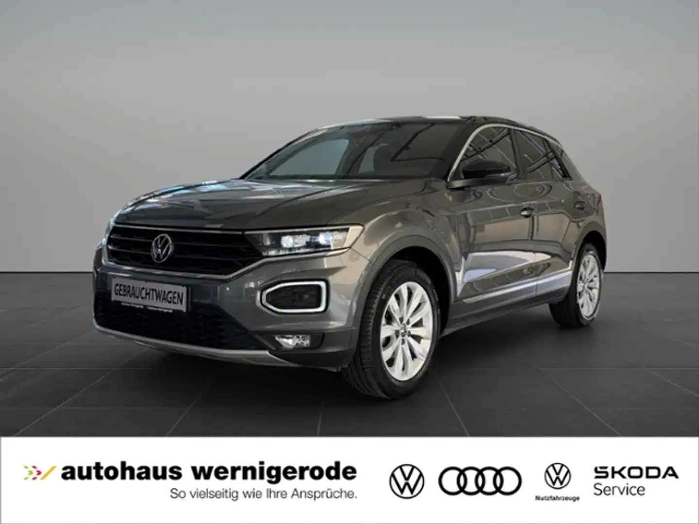 Volkswagen T-Roc Sport 1.5TSI DSG *Rear View*ACC*LED*Navi* Grau - 1