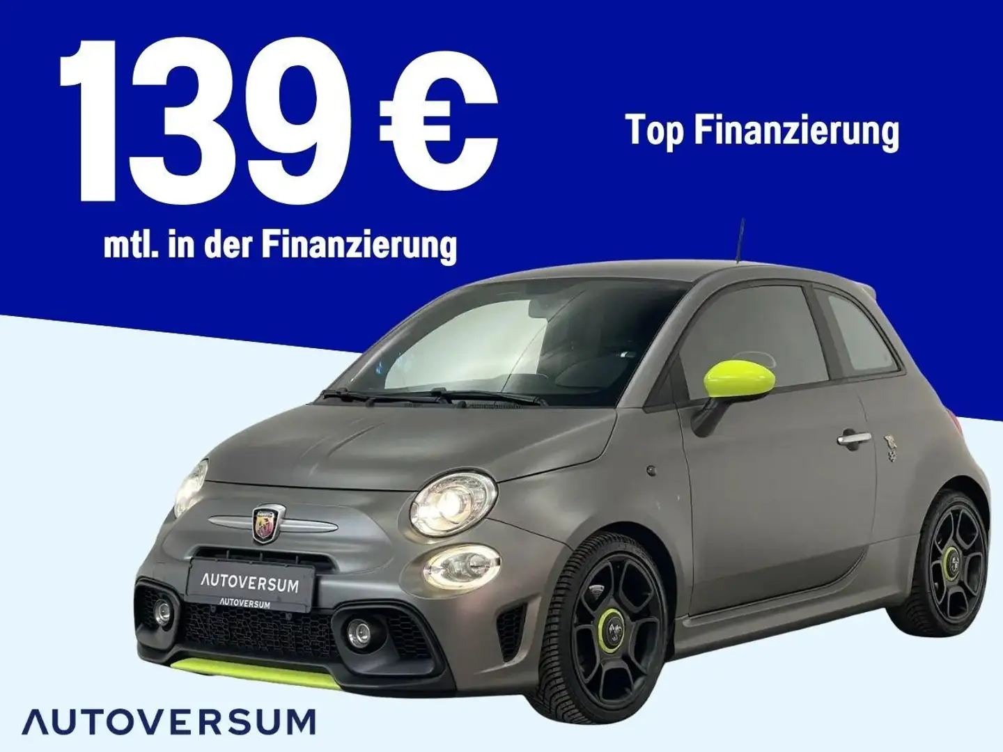 Abarth 595 Pista 1.4 CARPLAY*BiXEN*MEMORY*RECORD-MONZA* Grau - 1