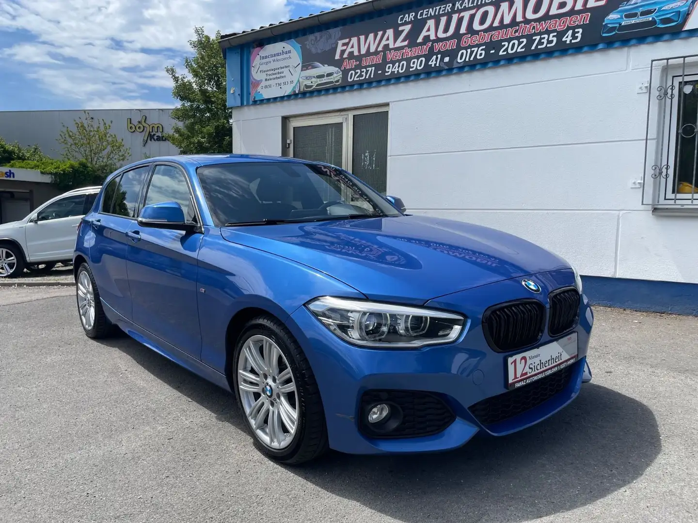 BMW 116 d M Sport*NAVI*PDC Blauw - 1