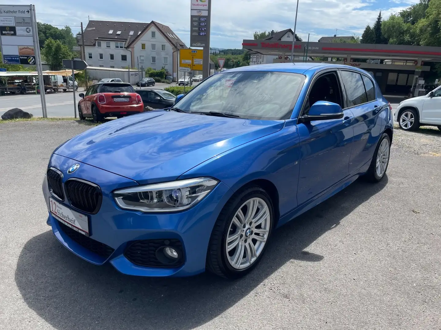 BMW 116 d M Sport*NAVI*PDC Blauw - 2