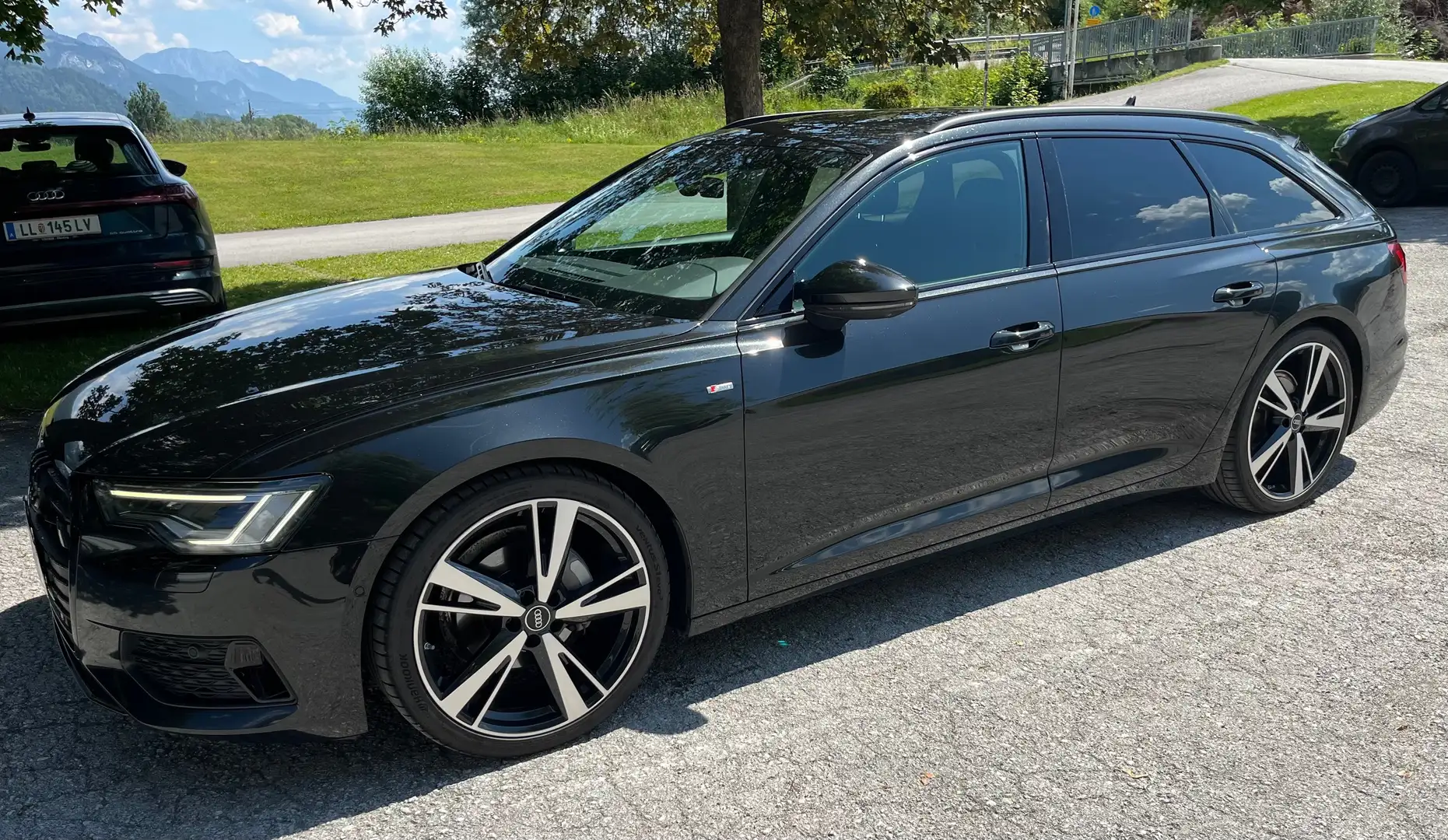 Audi A6 A6 Avant 40 TDI quattro sport S-tronic s-line Schwarz - 2