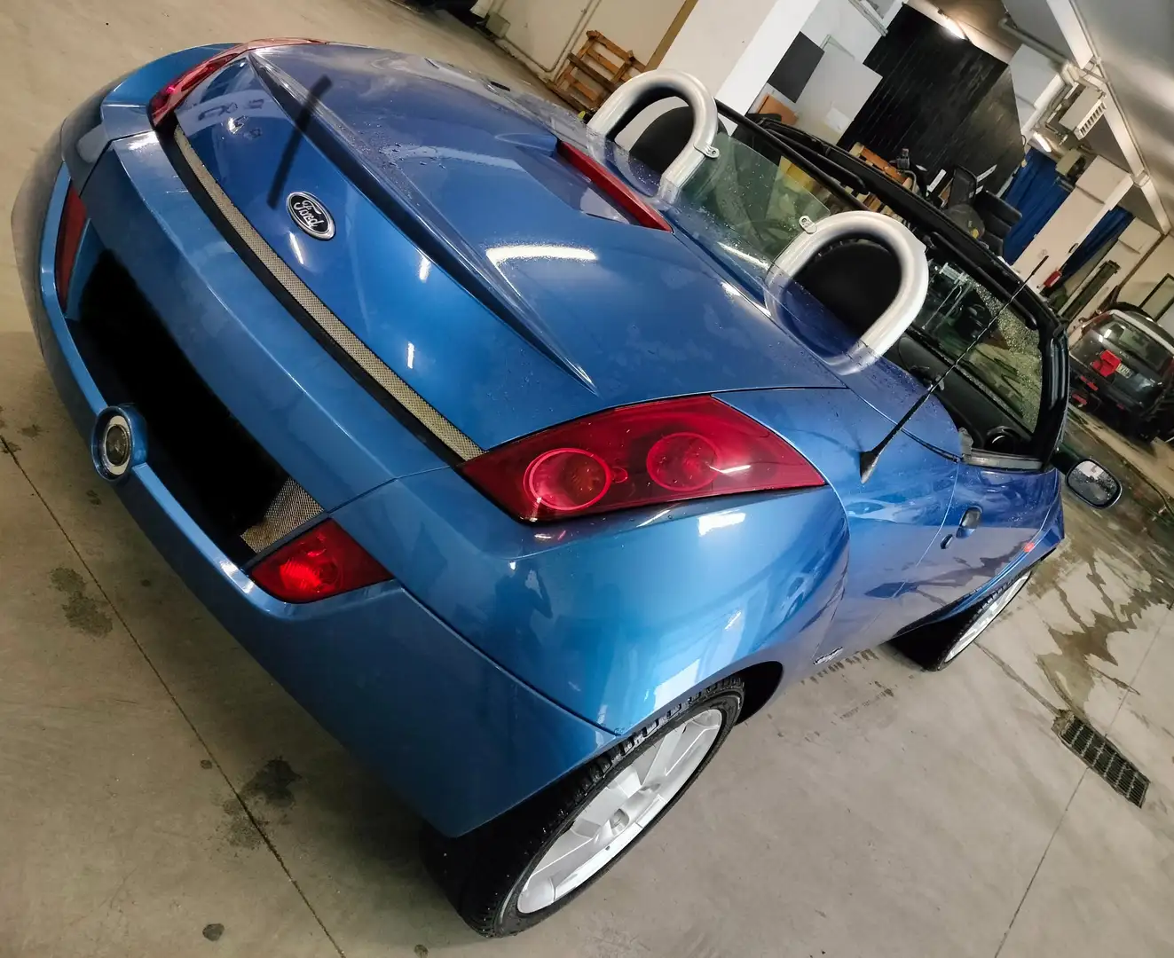 Ford Streetka RARA Ford Streetka 1.6 Roadster Cabrio 97 mila km Albastru - 1