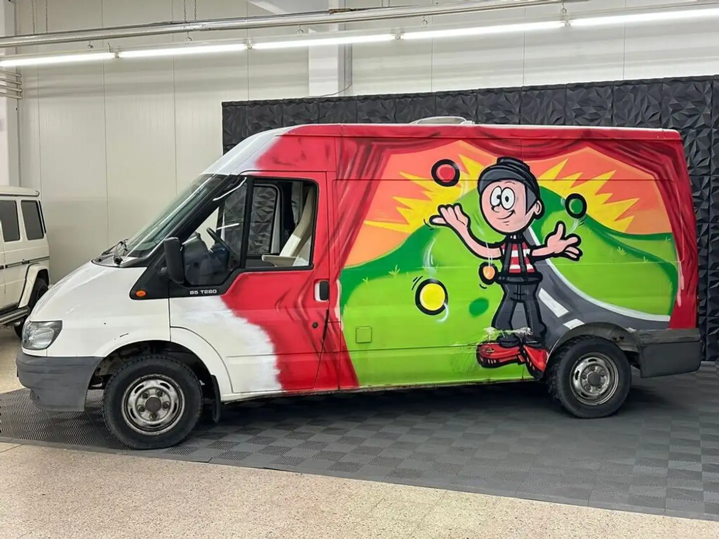 Ford Transit 2.0 FT 280 Jungel Bus Weiß - 2