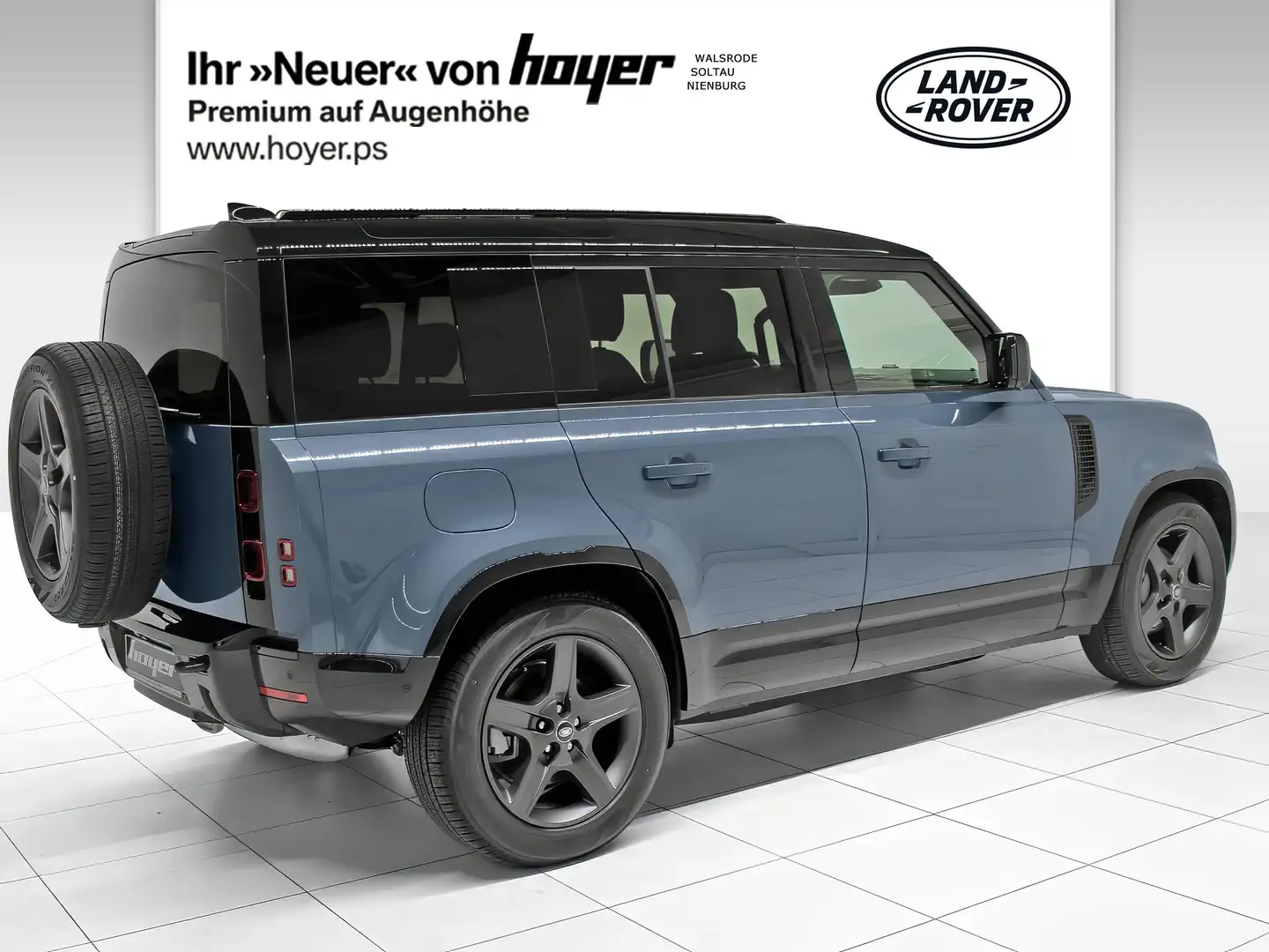 Land Rover Defender 110 D300 X-Dynamic SE AHK Pano HUD Blau - 2