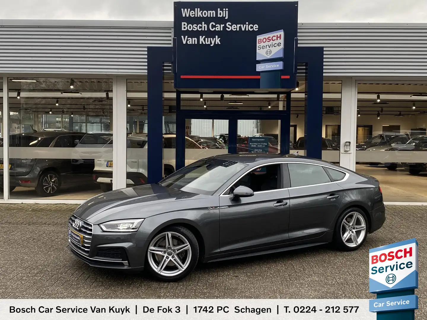 Audi A5 Sportback 2.0 TFSI MHEV Sport S-line Edition / Aut Gris - 1
