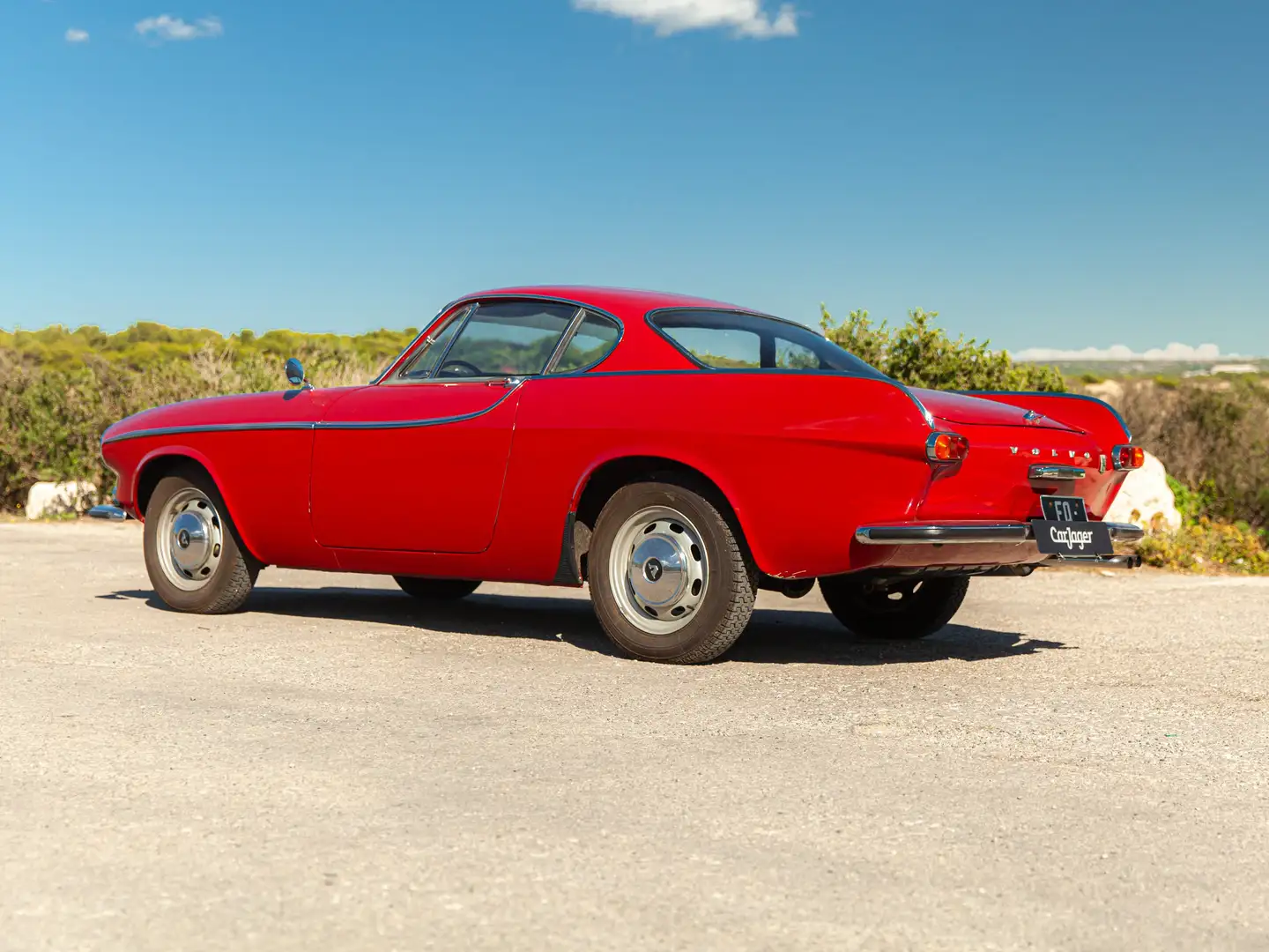 Volvo P1800 S Czerwony - 2