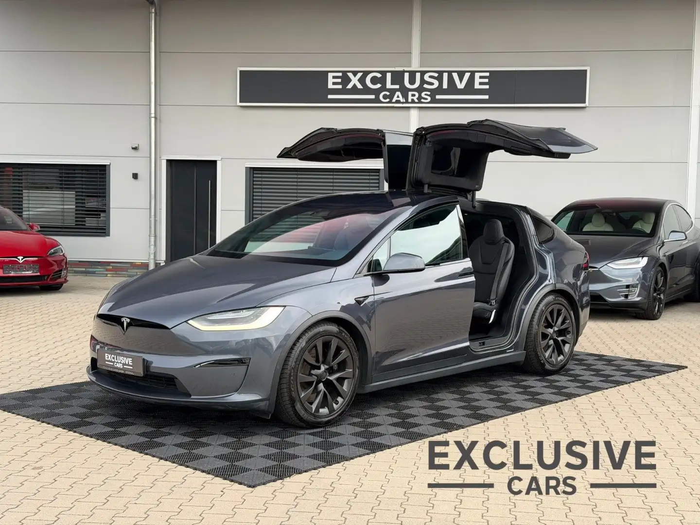 Tesla Model X MODEL X PLAID | FSD | CARBON | 6-SEATS | Grau - 1