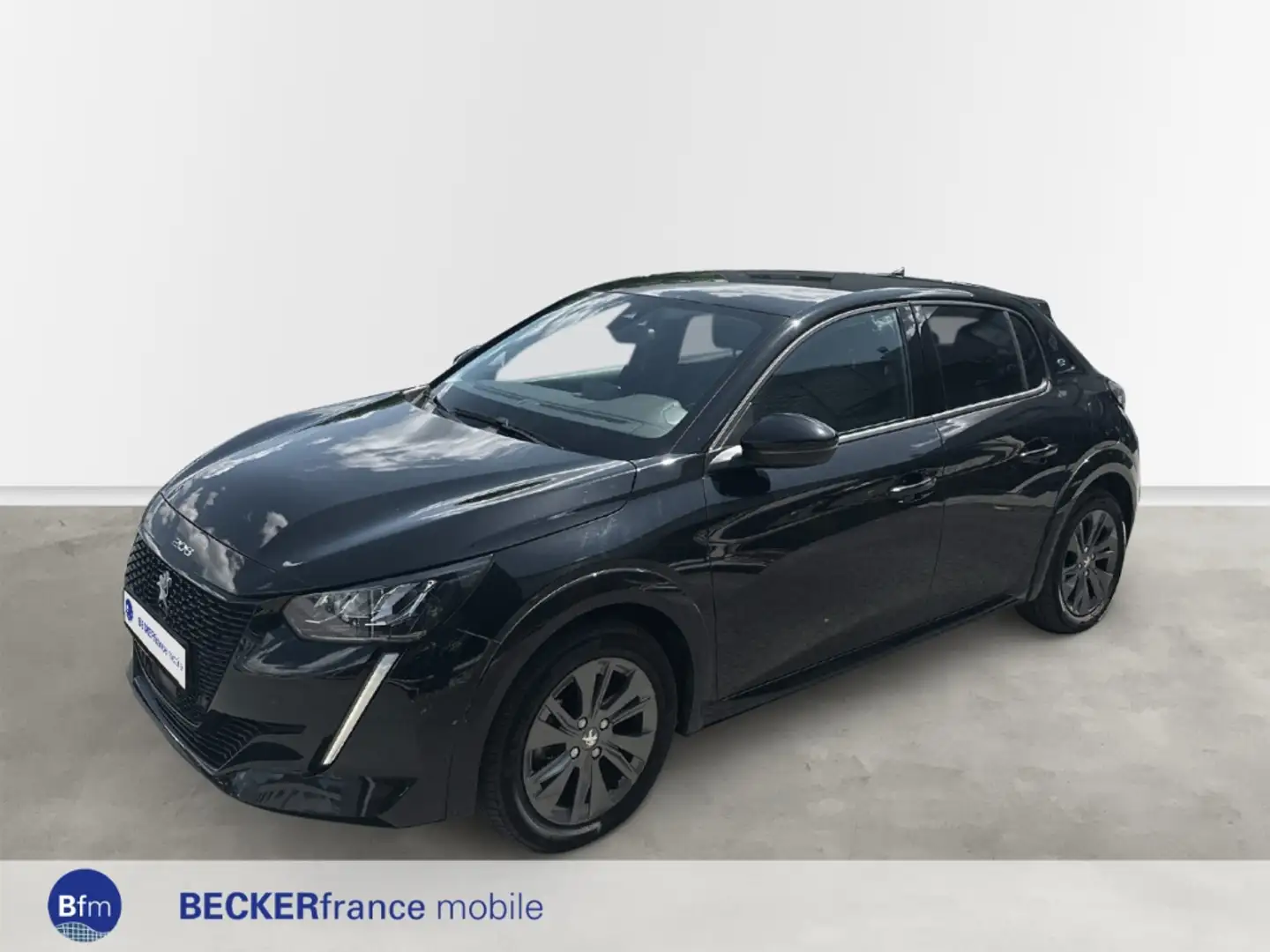 Peugeot 208 e-Allure Elektromotor 136*Navi*EPH*SH*Kamera* Schwarz - 1