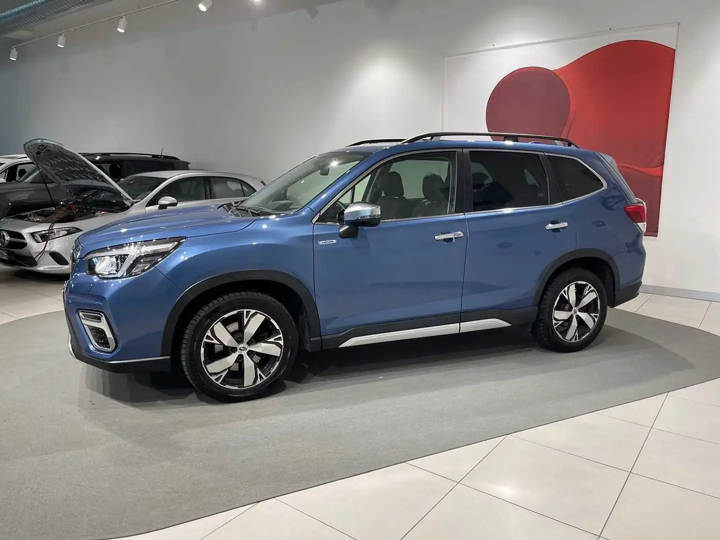 Subaru Forester 2.0 e-Boxer MHEV CVT Lineartronic Premium Kék - 2