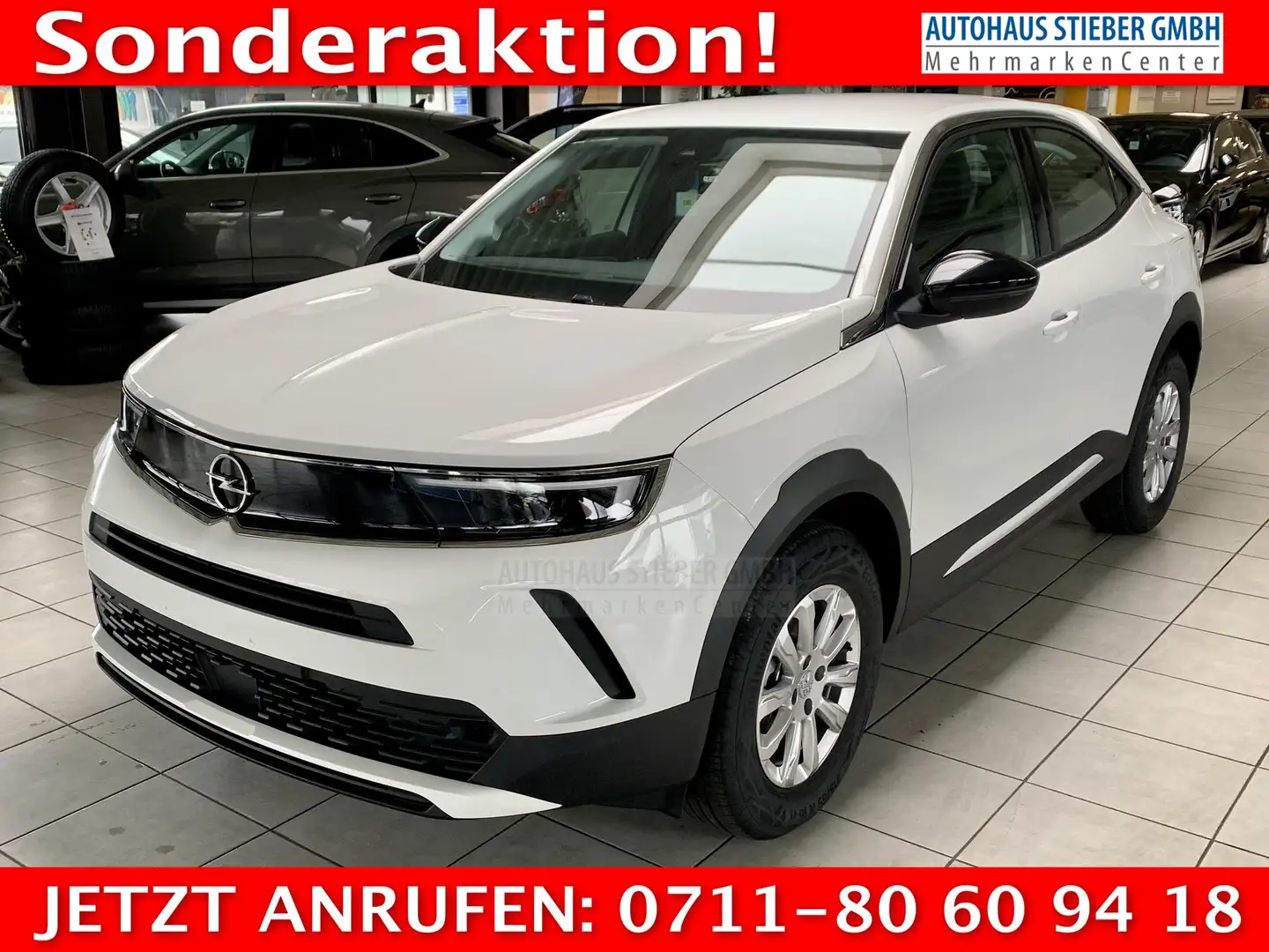Opel Mokka Edition SHZ+LHZ+EPH HI+RFK 1.2 Turbo Weiß - 1