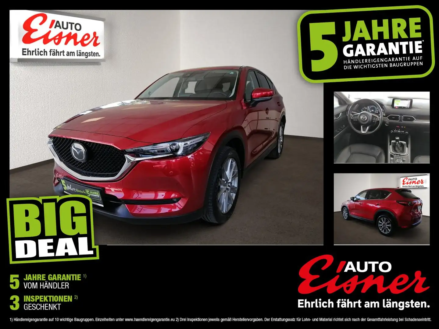 Mazda CX-5 CD184 AWD REVOLUTION TOP BIG DEAL Rot - 1