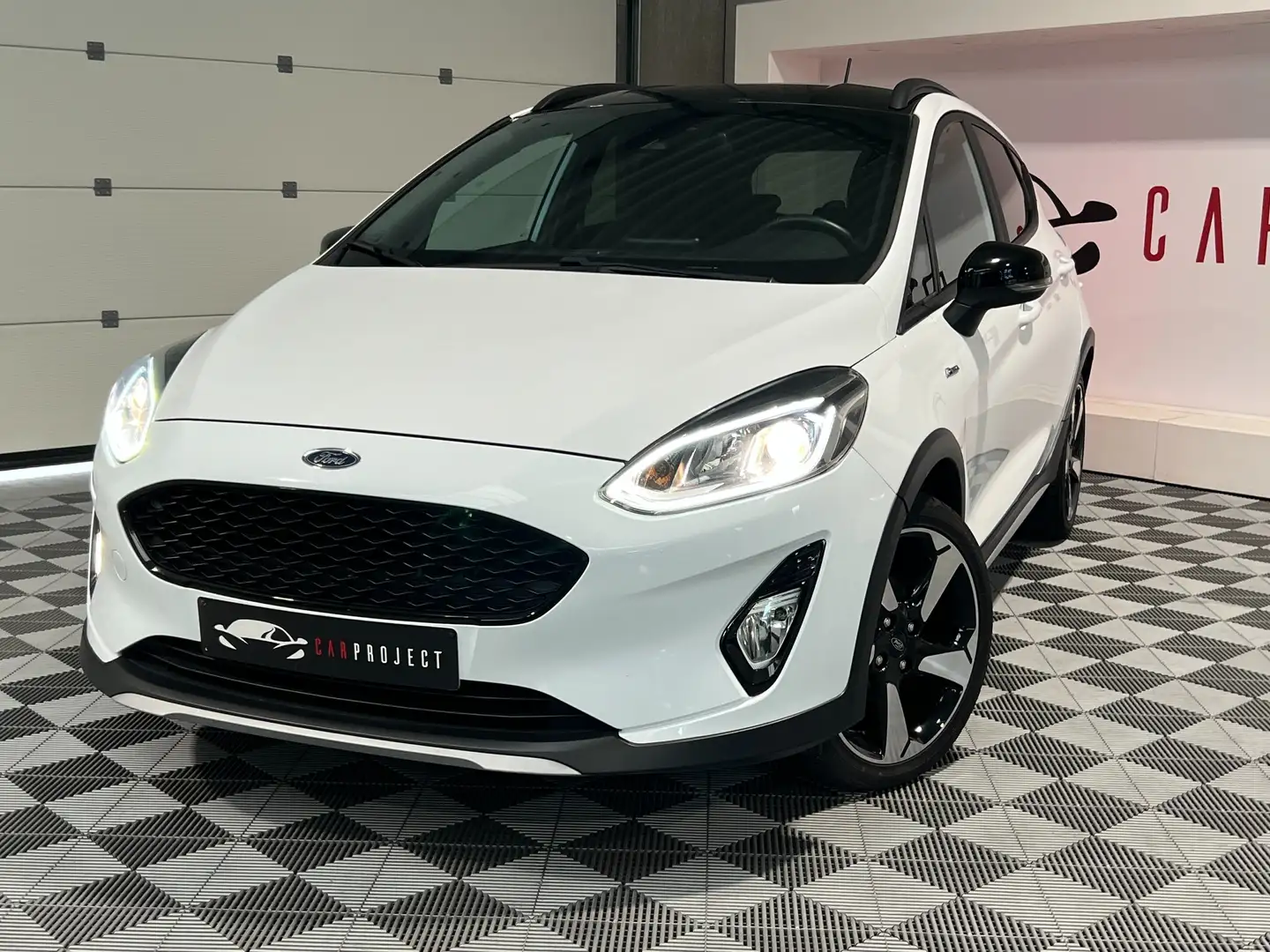 Ford Fiesta Fiesta ACTIVE 1.0 100ch/B&O/CLIM AUTO/PDC ARR/ Blanc - 1