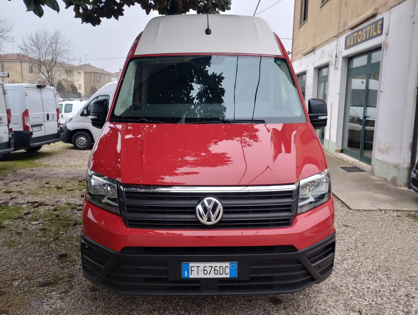 Volkswagen Crafter 35 2.0 TDI 140CV PL-TA L4H4 30/35 Furgone Rosso - 1