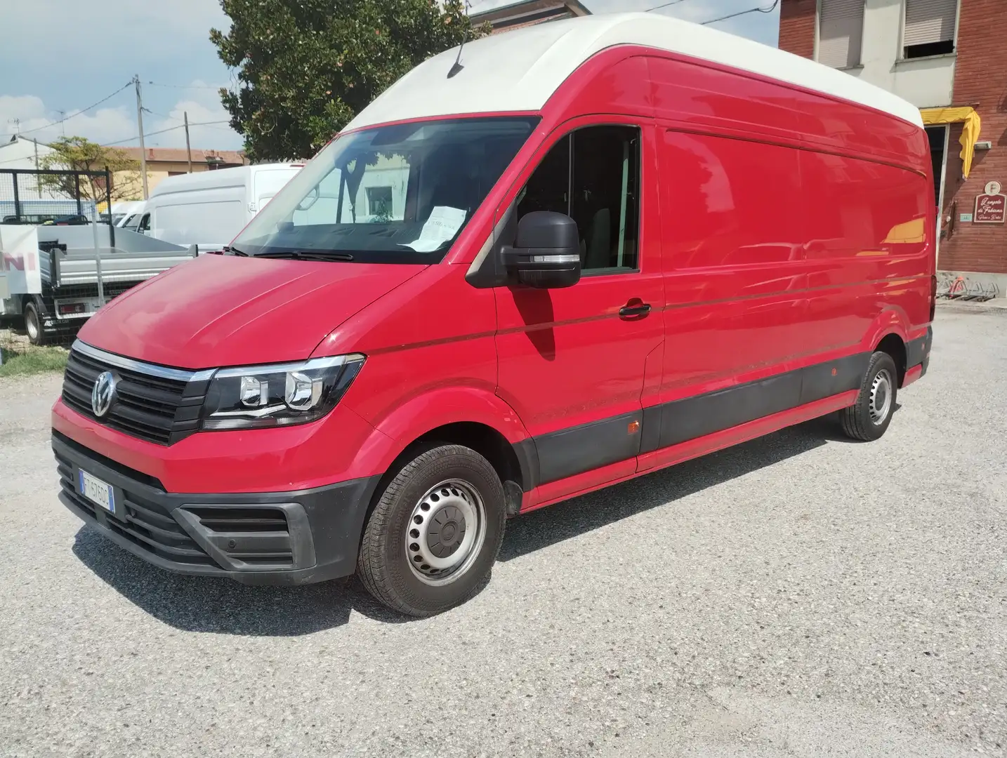 Volkswagen Crafter 35 2.0 TDI 140CV PL-TA L4H4 30/35 Furgone Rosso - 2