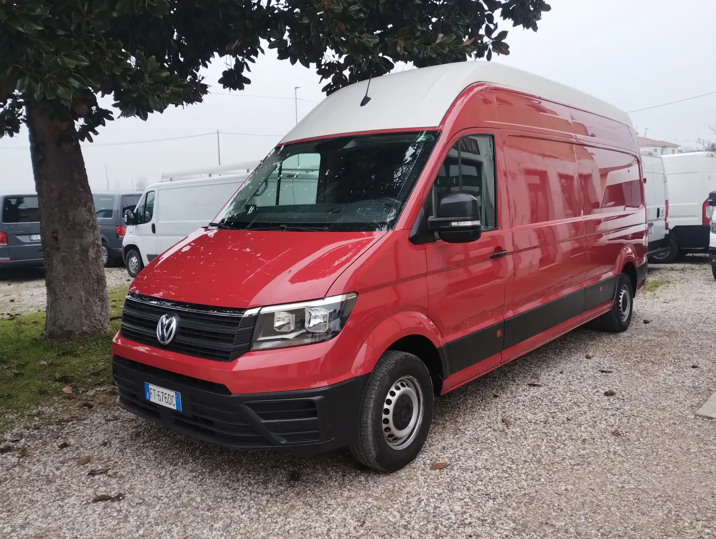 Volkswagen Crafter 35 2.0 TDI 140CV PL-TA L4H4 30/35 Furgone Rosso - 2
