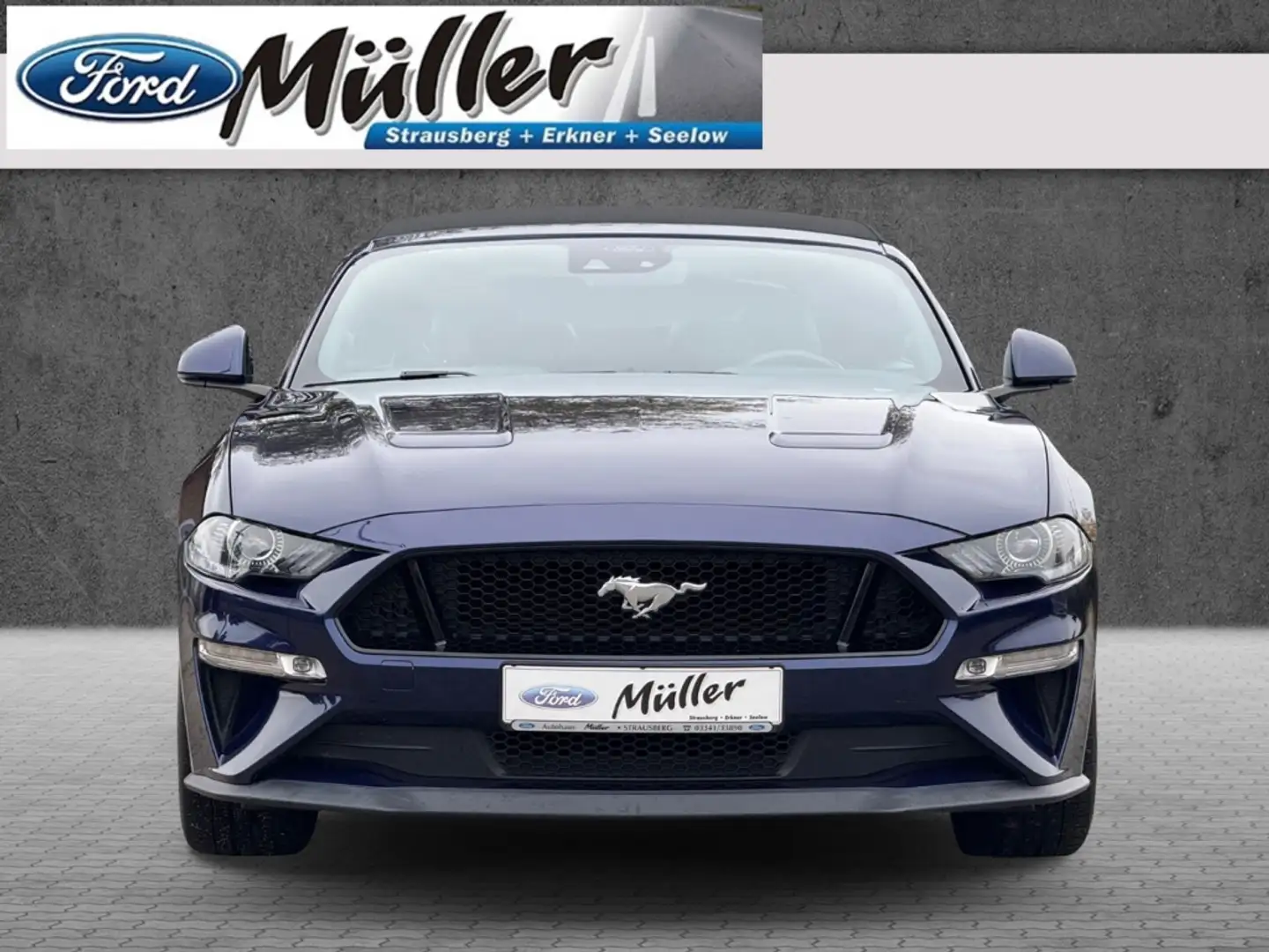 Ford Mustang 5.0 V8 GT Convertible Blauw - 2