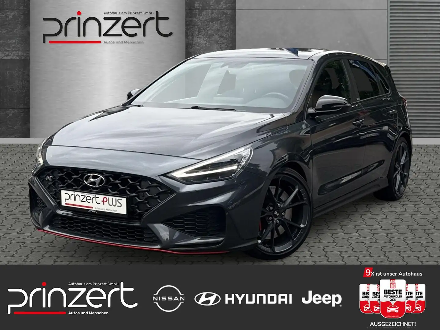 Hyundai i30 N 2.0 T-GDI  DCT "N Performance" 8-Fach Grijs - 1