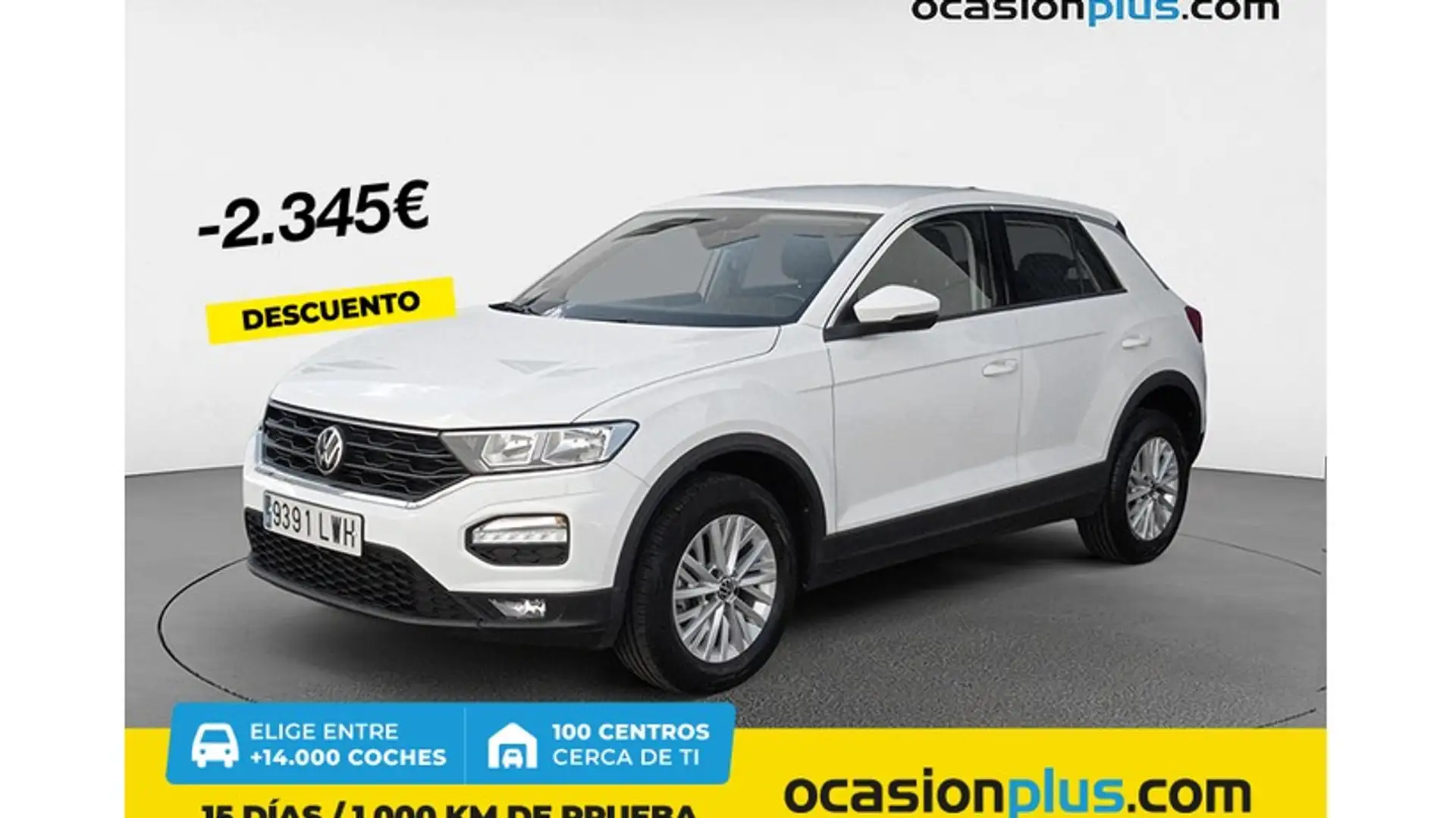 Volkswagen T-Roc 2.0TDI Edition 85kW Wit - 1