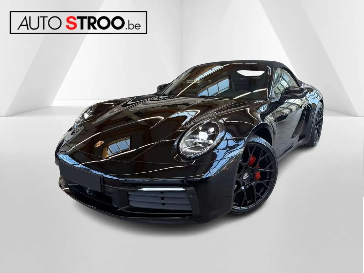 Porsche 991 Carrera 4 Cabrio PDK l CHRONO l BOSE l ACC Noir - 1