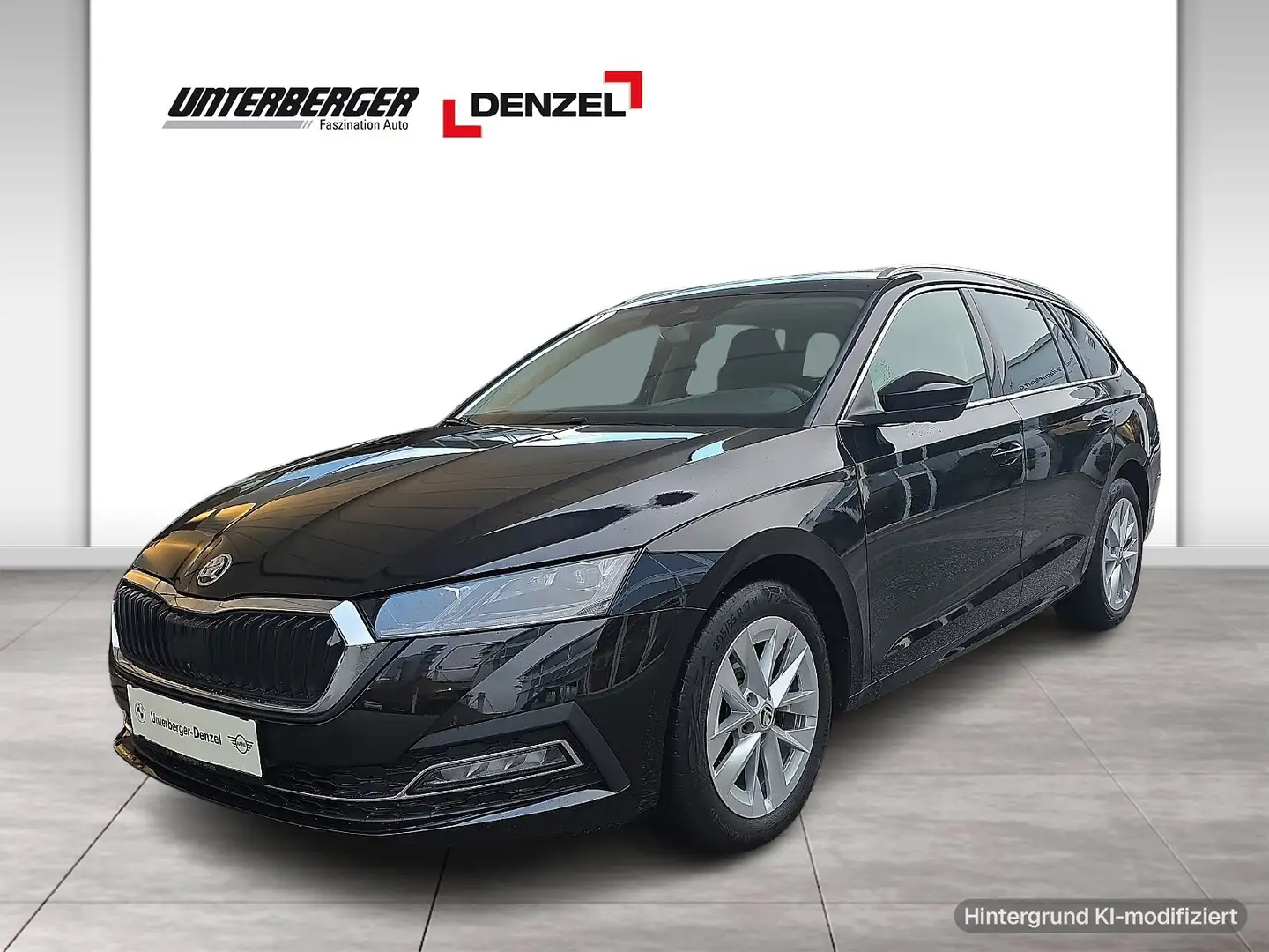 Skoda Octavia Combi 2,0 TDI Style DSG DAB LED Schwarz - 1