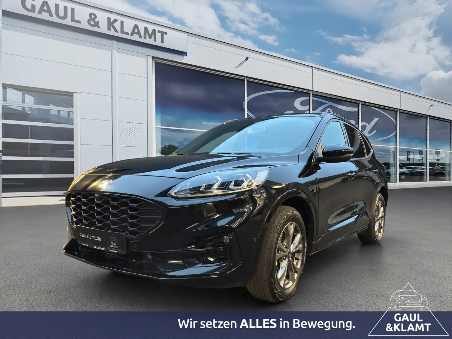 Ford Kuga Hybrid ST-Line X Schwarz - 1