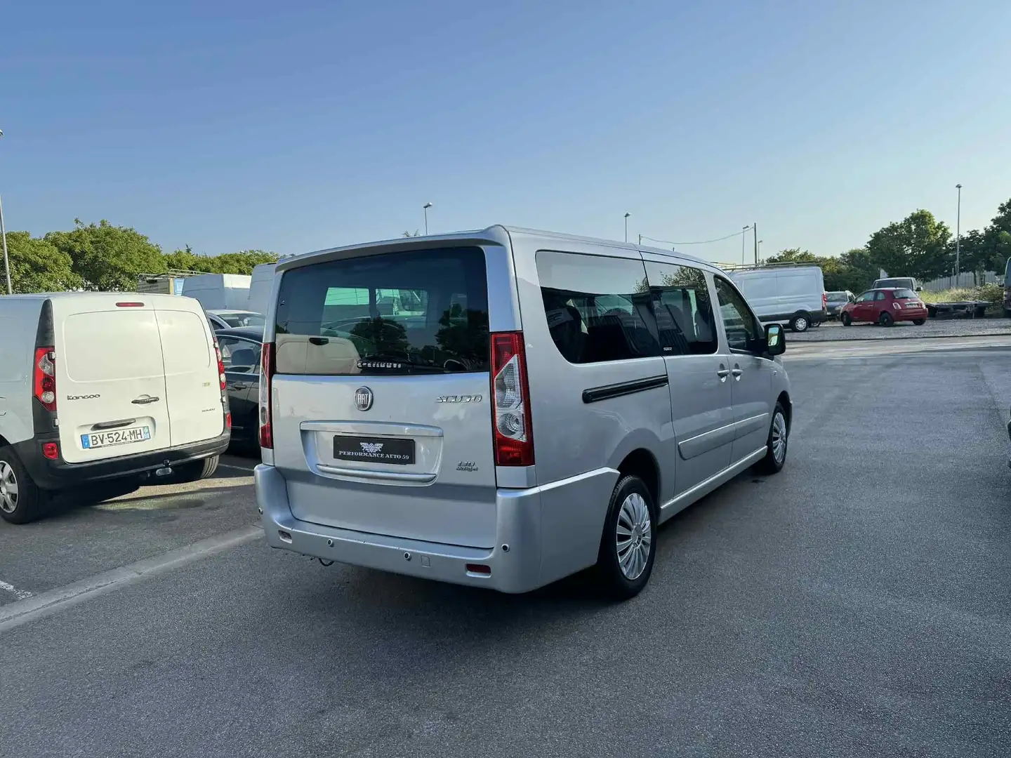 Fiat Scudo Panorama 2.0 Multijet 128 Ch 9pl Gris - 2
